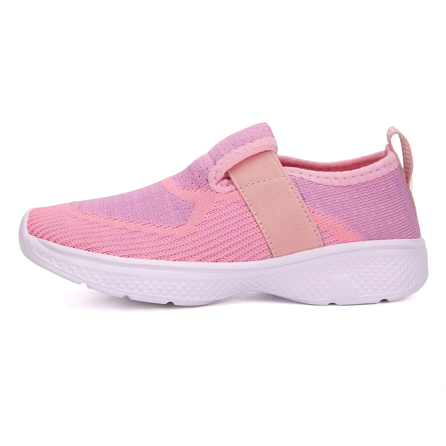 Kids Sneaker Lightweight Slip on Pink Running Shoes Size 10 for Toddler
