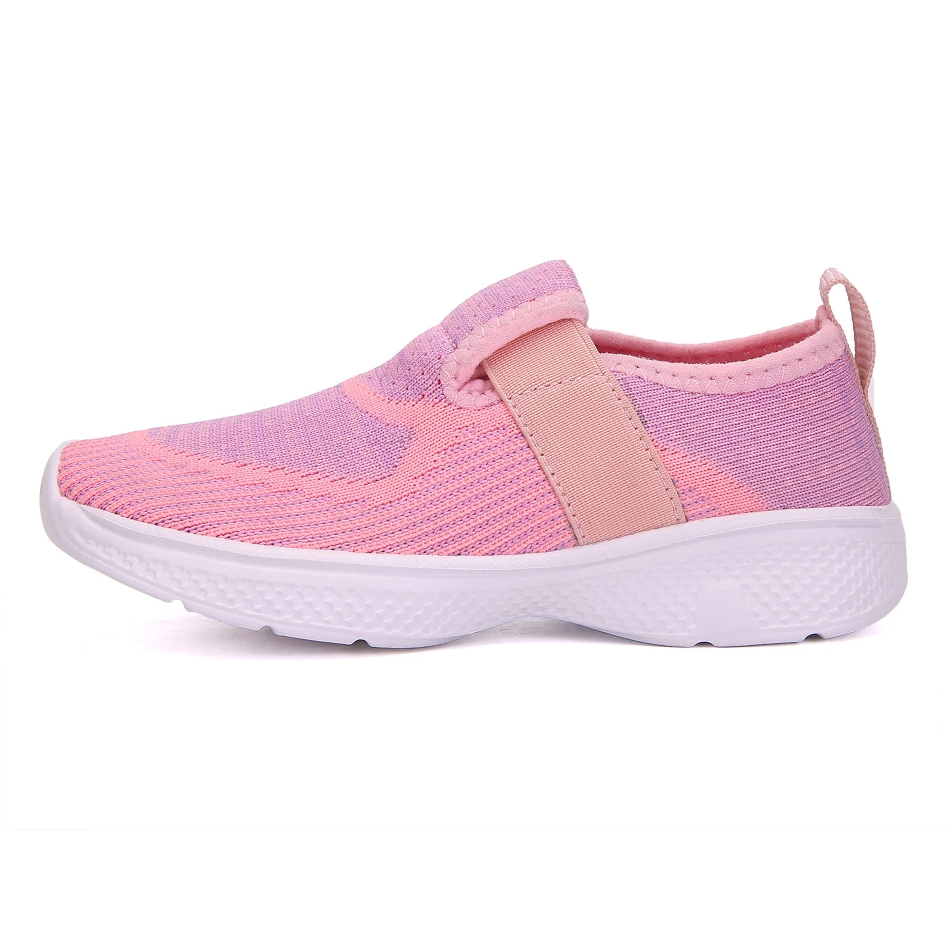 Kids Sneaker Lightweight Slip on Pink Running Shoes Size 10 for Toddler